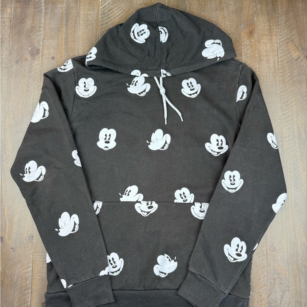 Disney Black and White Mickey Mouse Hoodie